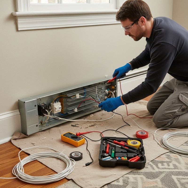Floor Baseboard Repair