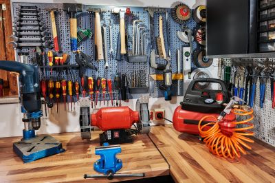 Garage Tool Rack Installation in Montgomery County, MD